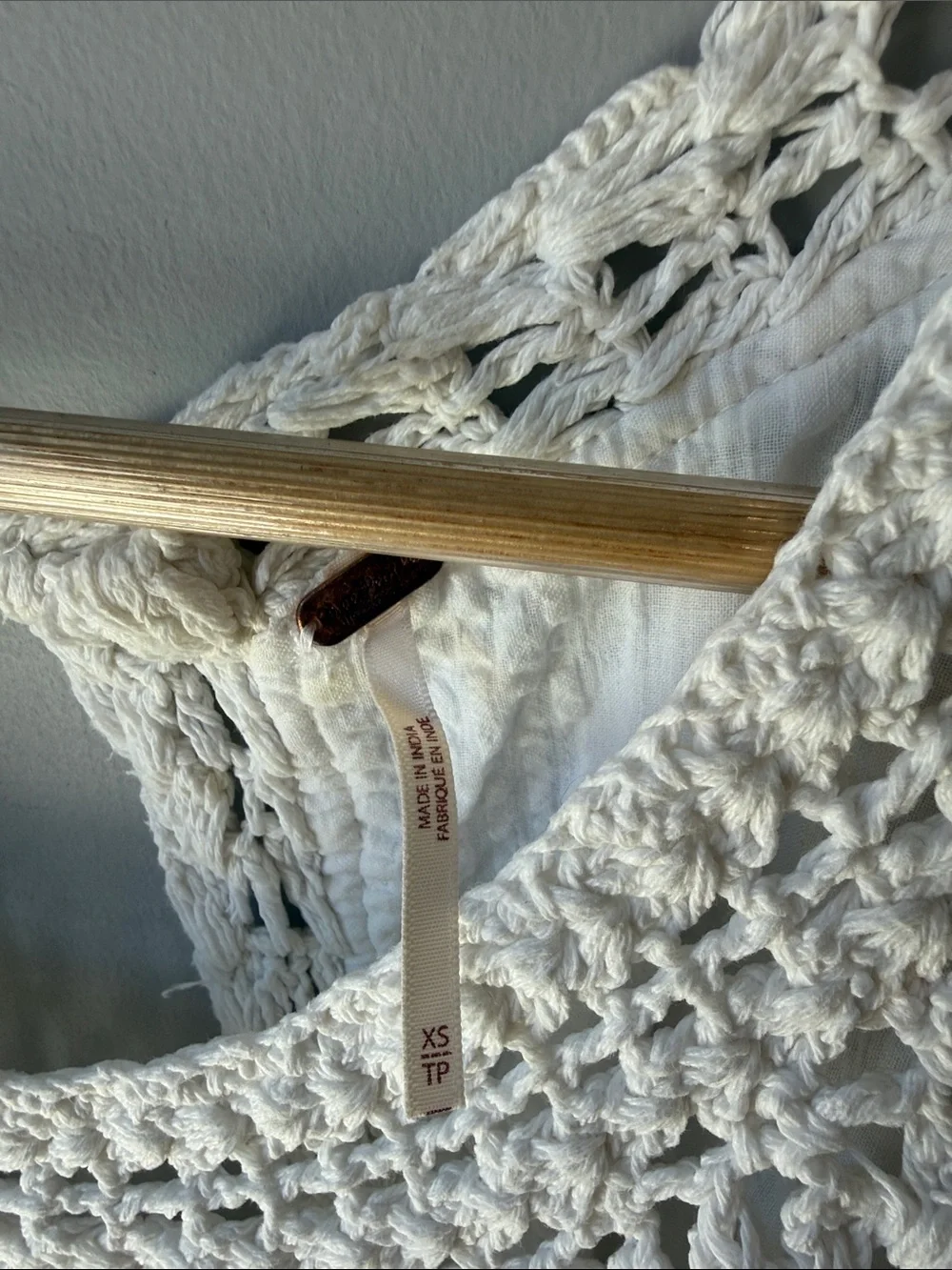 Free People Boho Crochet Top